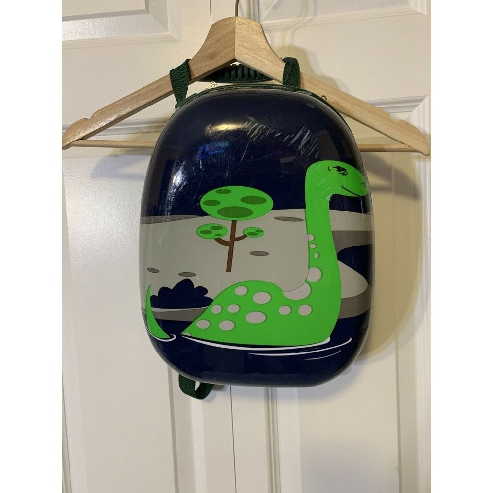 Blue Dino Small Backpack Shell‎ Green - Picture 2 of 9